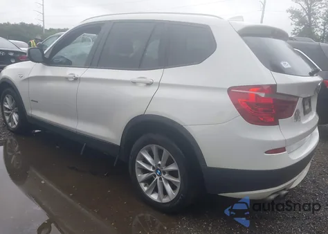 2013 BMW X3 xDrive28I из США, поврежденный, VIN 5UXWX9C52D0A21182